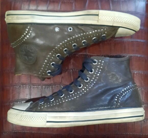 Converse x John Varvatos Chuck Taylor Split Seam Leather High Top Studded Men 9 main image 4